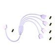 1 to 4 Ports Female/Male Connection Cable 4 Pin Splitter Cable - UK LED Lights