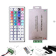 12V/24V 24A RGB LED Strip Controller with IR 44 Key Remote For RGB SMD 5050 3528 - UK LED Lights