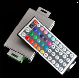 12V/24V 24A RGB LED Strip Controller with IR 44 Key Remote For RGB SMD 5050 3528 - UK LED Lights