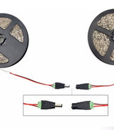 5 Sets 5.5mm x 2.1mm DC Male and Female Jack Connector for LED Strips - UK LED Lights