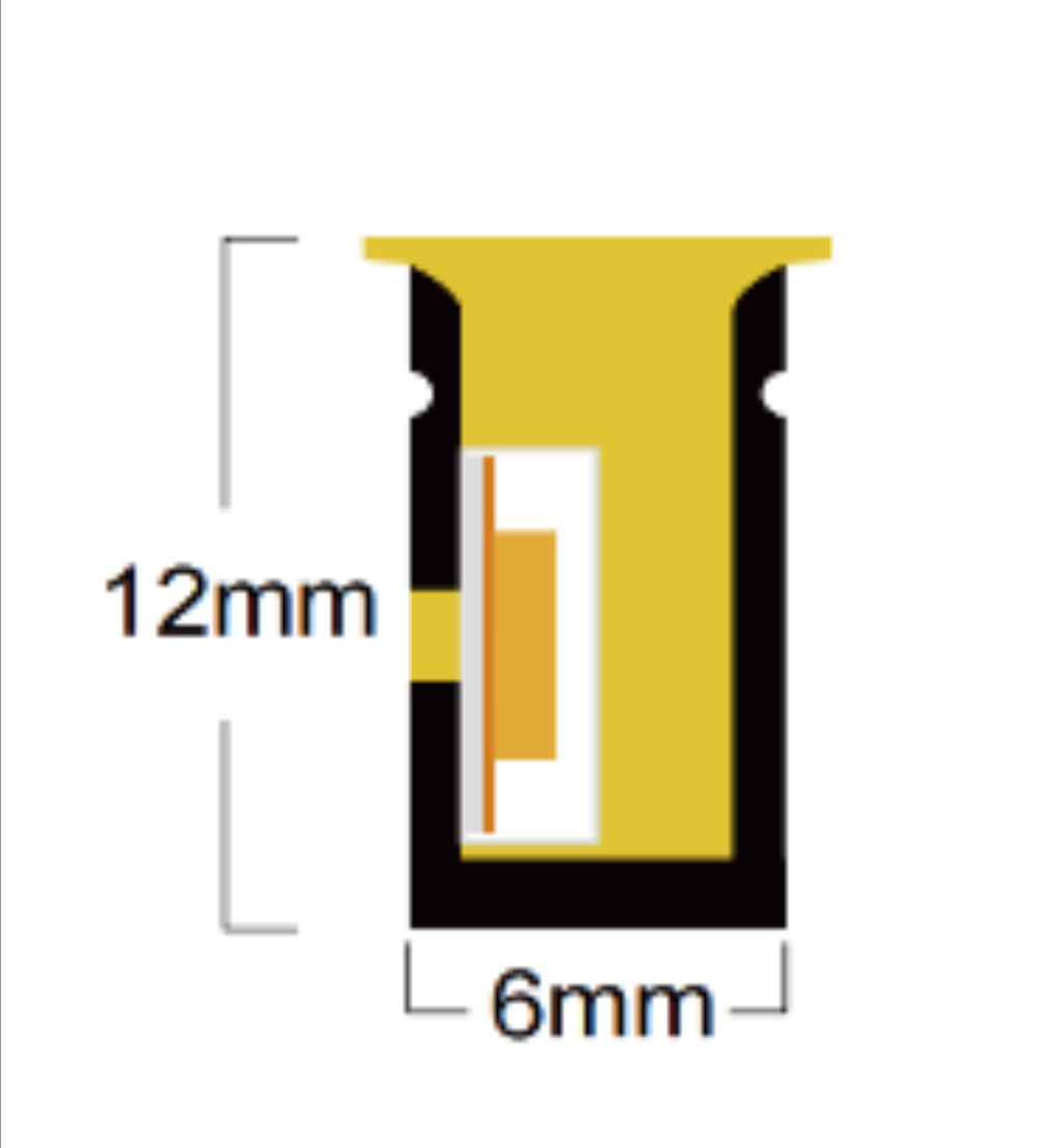 MaxiFlex LED Neon Flex For Decking & Driveway 6x12mm IP67 20M
