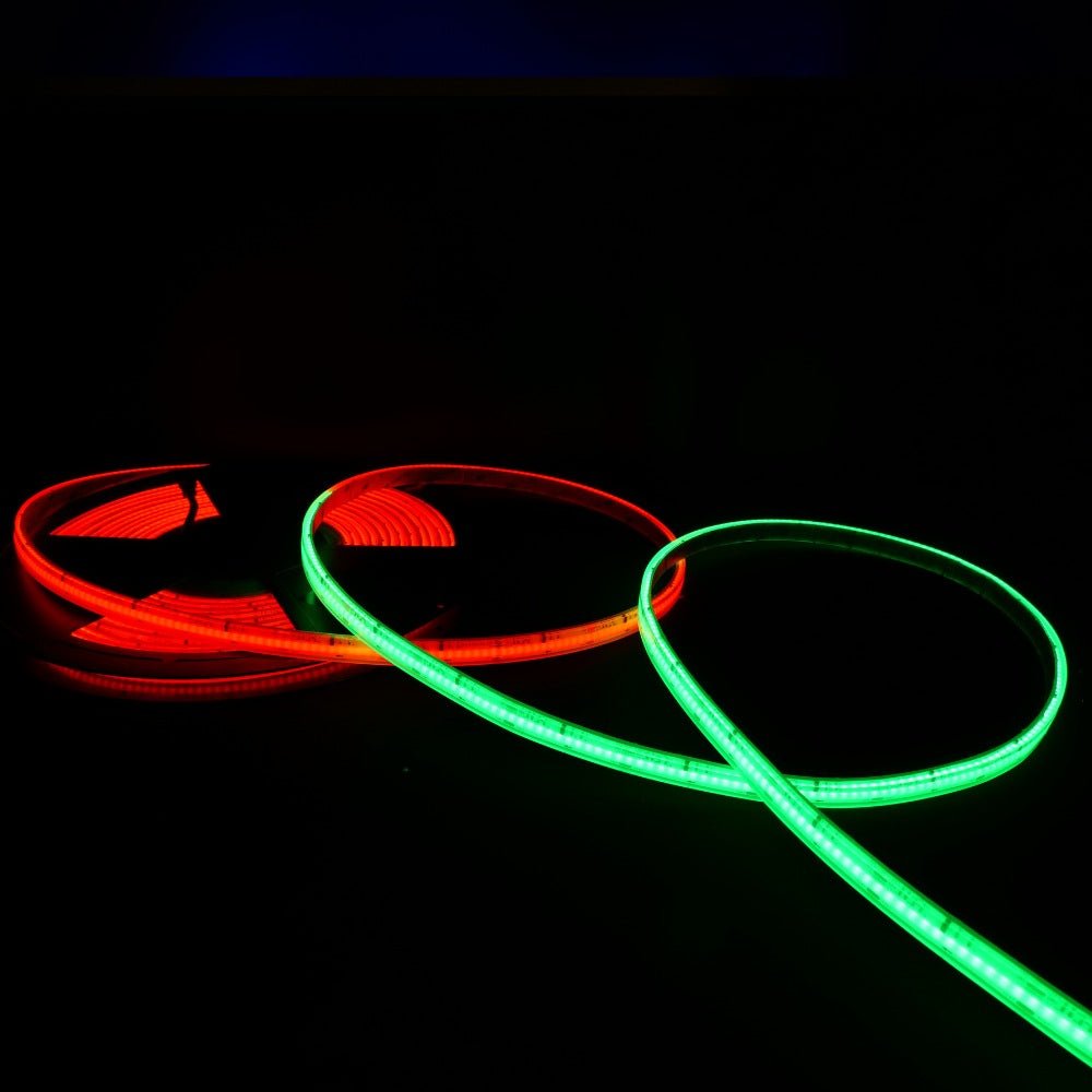 Addressable Digital Pixel RGB COB Strip 24V IP68 Waterproof 720 LEDs/m WS2811 - UK LED Lights