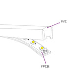 Addressable Digital Pixel RGB Neon Flex 16x16mm WS2811 App Control 10 metre Kit - UK LED Lights