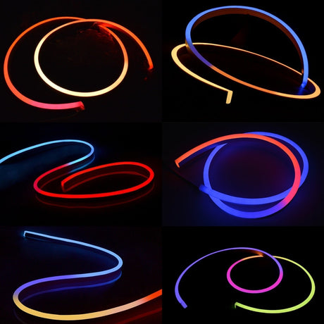 Addressable Digital Pixel RGB Neon Flex 16x16mm WS2811 App Control 10 metre Kit - UK LED Lights