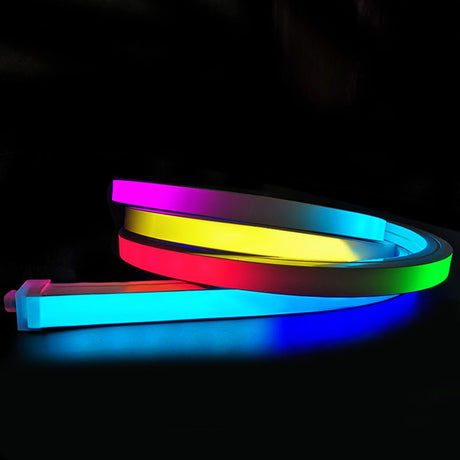 Addressable Digital Pixel RGB Neon Flex 16x16mm WS2811 App Control 10 metre Kit - UK LED Lights