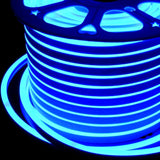 Blue LED Neon Flex 8x16mm 120LEDs/m 220V 240V IP65 Waterproof with UK Plug - UK LED Lights