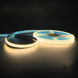 CCT COB LED Strip 2700K to 6500K 24V 480 LEDs/m IP20 10mm Wide - UK LED Lights