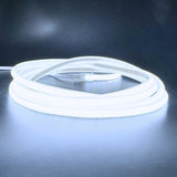 COB LED Strip 220V 240V Cool White 6000K 288 LEDs/m IP65 with UK Plug - UK LED Lights