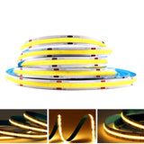 COB LED Strip Light Cool White 6000K 24V 352 LEDs/m IP20 Waterproof - UK LED Lights