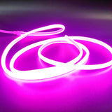 COB LED Strip Light Pink Neon Flex 220V 240V 288 LEDs/m IP65 with UK Plug - UK LED Lights