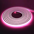 COB LED Strip Light Pink Neon Flex 220V 240V 288 LEDs/m IP65 with UK Plug - UK LED Lights