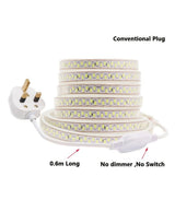 Cool White LED Strip 220V 240V 180LEDs/m SMD5730 IP65 with UK Plug - UK LED Lights