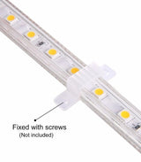 Cool White LED Strip 220V 240V 180LEDs/m SMD5730 IP65 with UK Plug - UK LED Lights