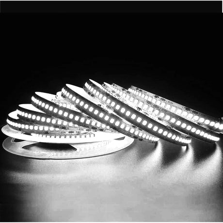 Cool White LED Strip Light 6000K 12V 240 LEDs/m 1200 LEDs IP20 Waterproof 5 Metre Strip - UK LED Lights