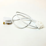 Cool White Neon Flex 6000K 16x16mm 220V 240V Top Bend IP65 10cm Cut with UK Plug - UK LED Lights