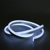 Cool White Neon Flex DC 12V IP65 Waterproof 8x16mm 120 LEDs/M Full Kit - UK LED Lights