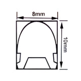 Cool White Silicone Neon Flex Tube Diffuser Body for LED Strip Lights Neon Signs 8mm - UK LED Lights