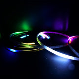 Digital Pixel RGB COB Strip 24V IP20 720 LEDs/m WS2811 10mm wide - UK LED Lights