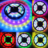 Digital Pixel RGB LED Strip 12V WS2811 Addressable 5050 60LED/m IP20 5 Metre - UK LED Lights