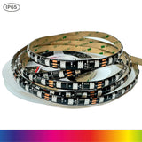 Digital Pixel RGB LED Strip 12V WS2811 Addressable 60LED/M 5 Metre IP65 5 Metre Kit - UK LED Lights