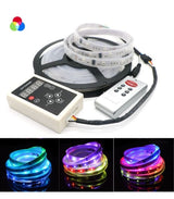 Digital Pixel RGB LED Strip 12V WS2811 Addressable 60LED/M 5 Metre IP67 Waterproof 5metre Kit - UK LED Lights