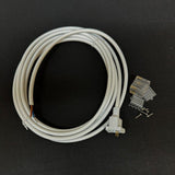 Front Cap with Wire For Single Colour LED Neon Flex 24V 10x20mm IP68 - UK LED Lights