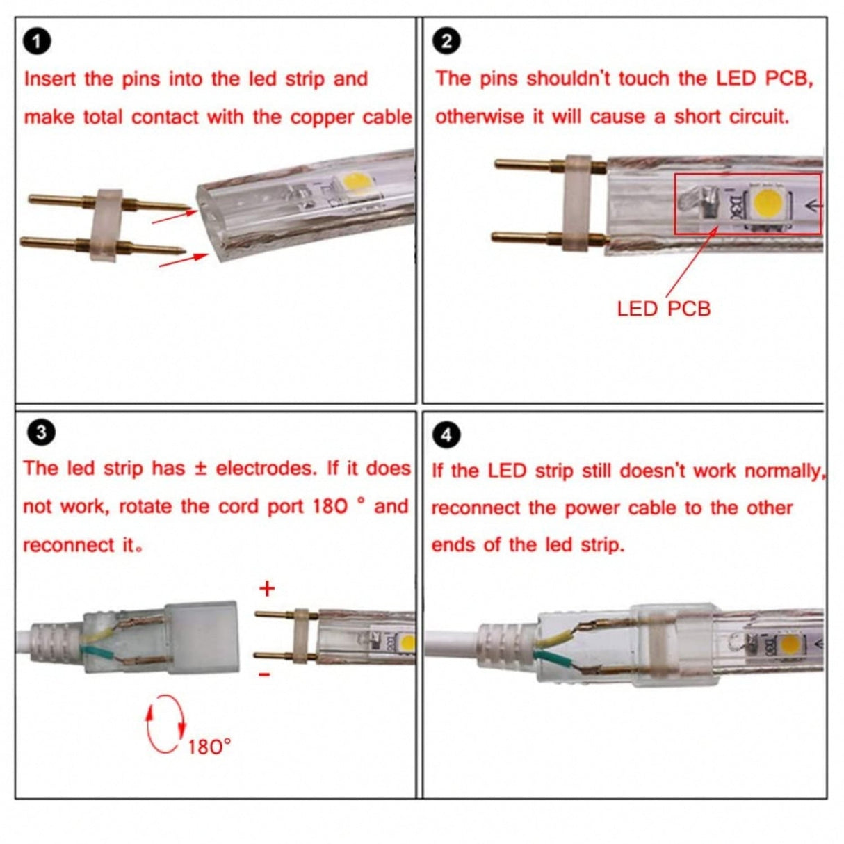 LED Neon Flex 220V 240V 8x16mm 23 - Key RF Remote Control 1500W Dimmer Transformer for Brightness Adjustment - UK LED Lights