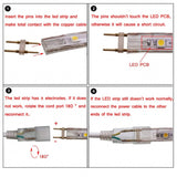 LED Neon Flex 220V 240V 8x16mm 23 - Key RF Remote Control 1500W Dimmer Transformer for Brightness Adjustment - UK LED Lights