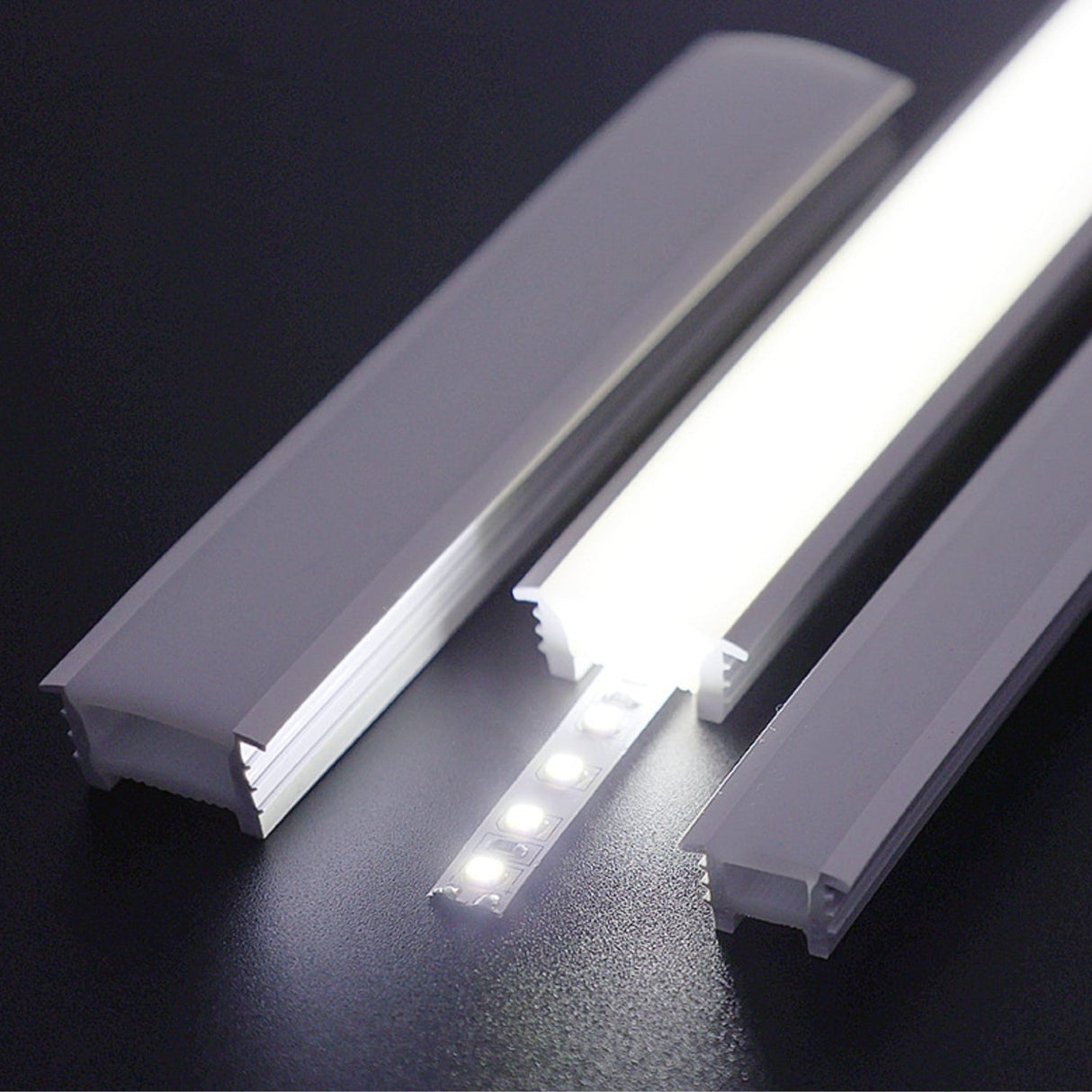 LED Neon Flex & LED Strip Silicone Cover Body Flexible Bendable 30x20mm - UK LED Lights