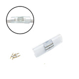 LED Neon Flex Single Colour 220V 240V 2 Pin 8x16mm Connector L , T , Straight - UK LED Lights