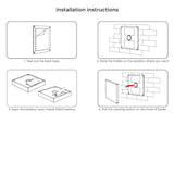 Miboxer B2 Wall Mount 4-Zone Panel Remote CCT - UK LED Lights