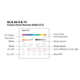 Miboxer B4 4 - Zone Panel Remote RGB+CCT - UK LED Lights