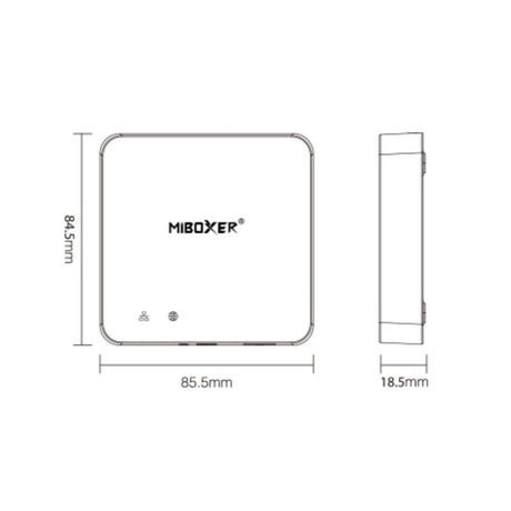 Miboxer ZBBOX2 MiBoxer ZIGBEE 3.0 Wired Gateway - UK LED Lights