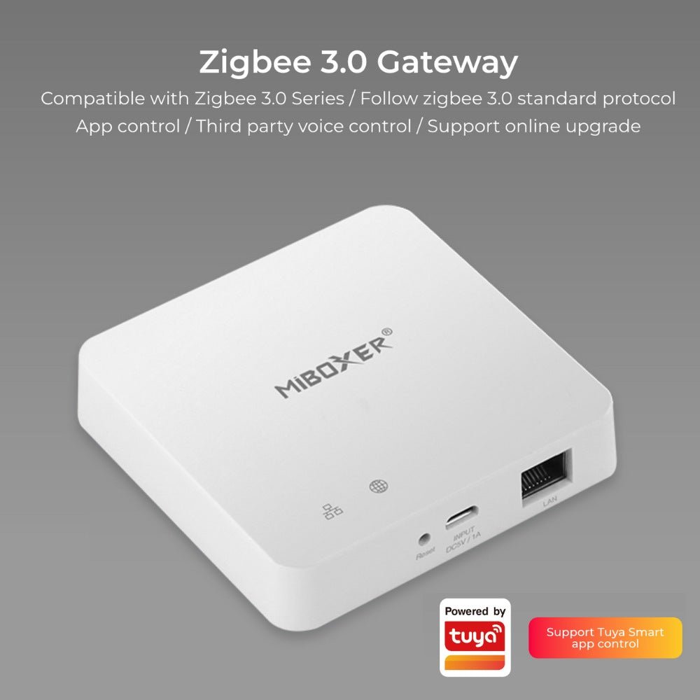 Miboxer ZBBOX2 MiBoxer ZIGBEE 3.0 Wired Gateway - UK LED Lights