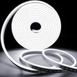 Mini Cool White Neon Flex 12V 6x12mm 120LEDs/m IP65 Waterproof 2.5cm Cut Kit - UK LED Lights