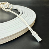 Mini Natural White Neon Flex 4000K 24V 4x10mm IP65 Waterproof 168LEDs/m - UK LED Lights