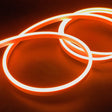 Mini Orange LED Neon Flex 12V 6x12mm 120LED/m IP65 Waterproof 1cm Cut - UK LED Lights