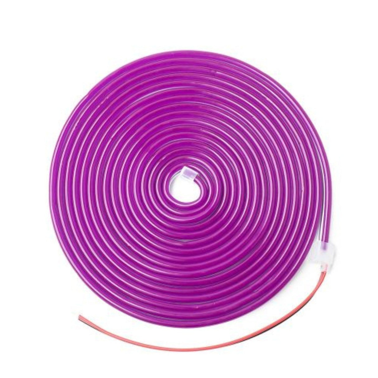 Mini Purple LED Neon Flex 12V 6x12mm 120LED/m IP65 Waterproof 1cm Cut - UK LED Lights