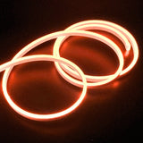 Mini RGB Neon Flex 6x12mm 24V IP65 Waterproof 5cm cut 10 Metre Kit - UK LED Lights