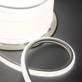 Natural White Neon Flex 220V 240V 16x16mm D Shape 120LEDs/m Top Bend IP65 with UK Plug - UK LED Lights