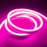 Pink LED Neon Flex DC 12V IP65 Waterproof 8x16mm 120 LEDs/M 1cm Cut - UK LED Lights