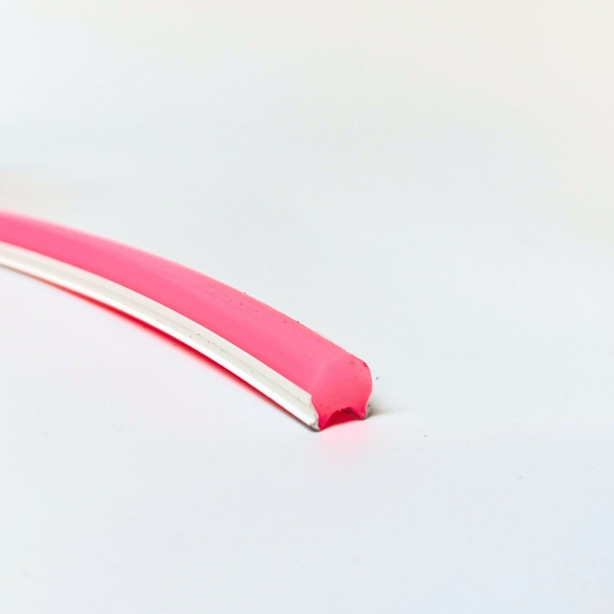 Pink Silicone Neon Flex Tube Diffuser Body for LED Strip Lights Neon Signs 8mm - UK LED Lights