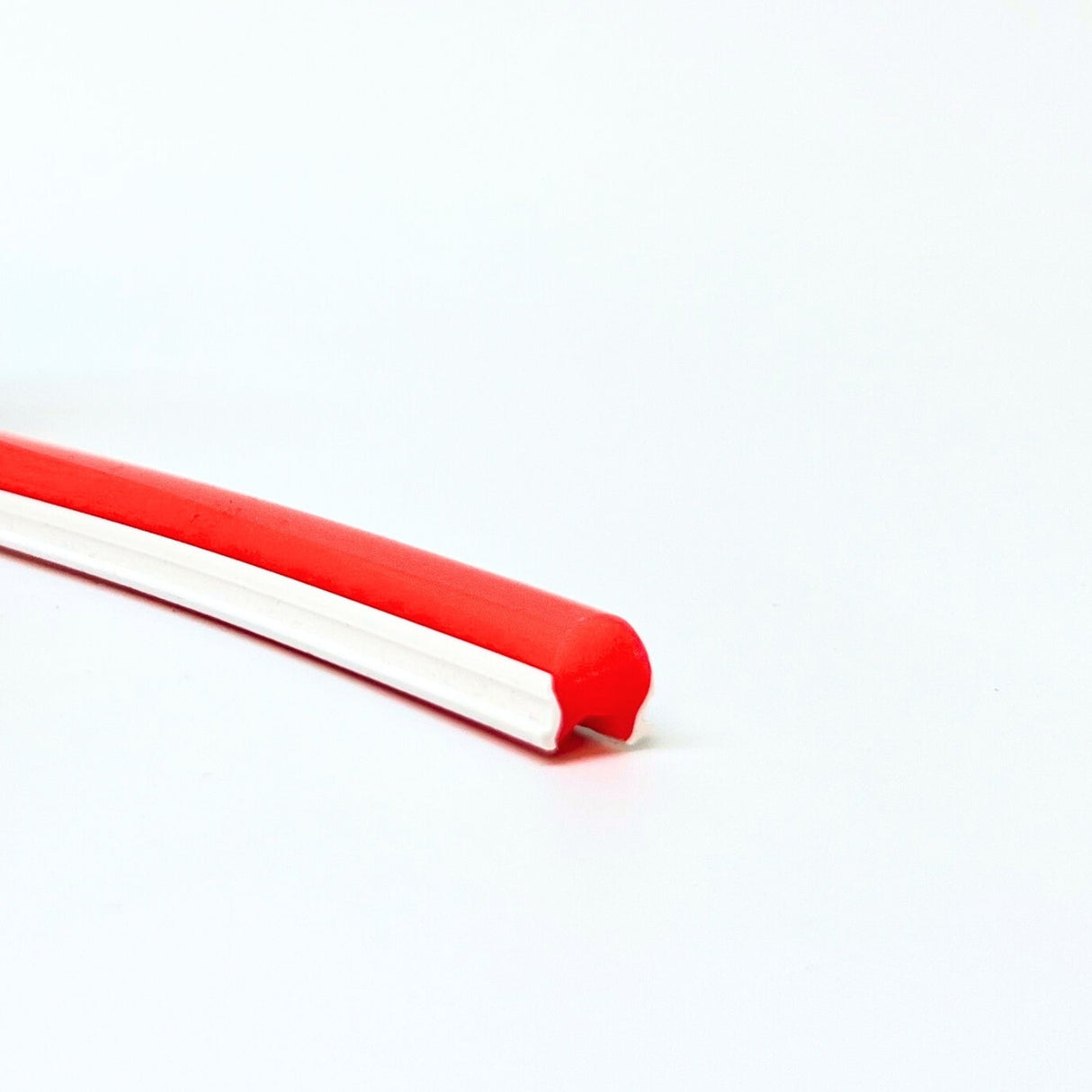 Red Silicone Neon Flex Tube Diffuser Body for LED Strip Lights Neon Signs 8mm - UK LED Lights