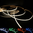 RGB CCT COB LED Strip 24V IP20 non - Waterproof 840 LEDs/m 12mm Wide - UK LED Lights