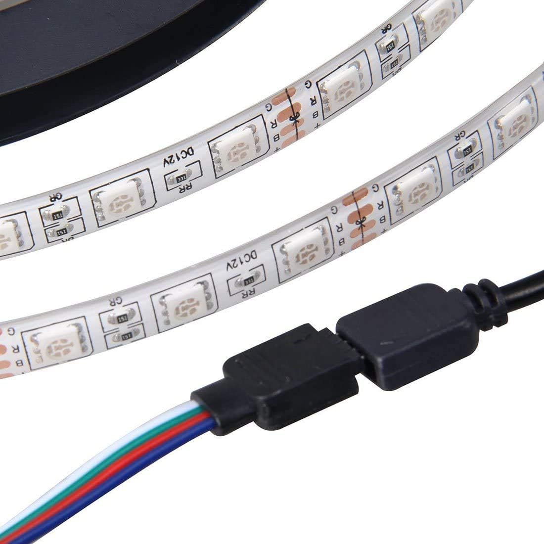 RGB LED Strip 12V 5050 IP67 Waterproof 60LED/m For Outdoor Use 5 Metre Kit - UK LED Lights