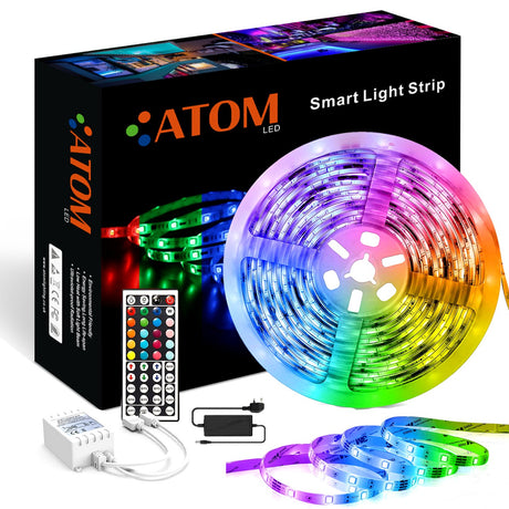 RGB LED Strip 12V IP65 Waterproof 60LED/m 5 metre Kit - UK LED Lights