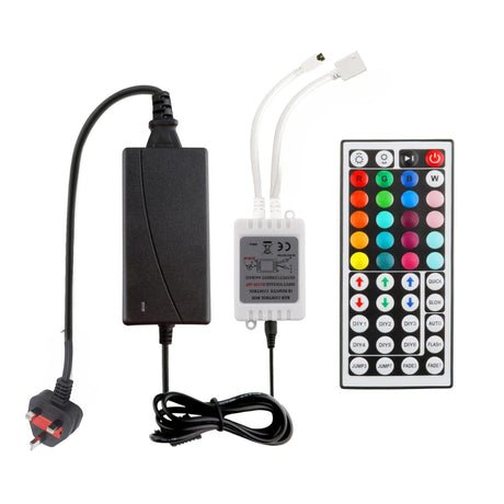 RGB LED Strip 12V IP65 Waterproof 60LED/m 5 metre Kit - UK LED Lights