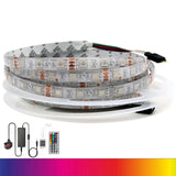 RGB LED Strip 12V IP65 Waterproof 60LED/m 5 metre Kit - UK LED Lights