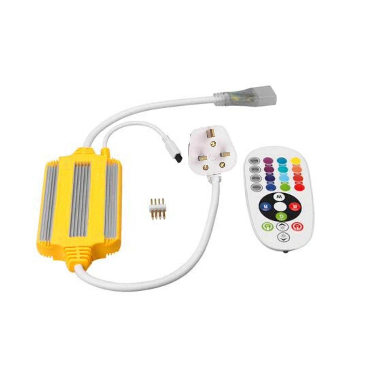 RGB Neon Flex 220V 240V 10x18mm 1500W IR Controller - UK LED Lights