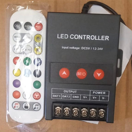 RGB Strip Light & Neon Flex WIFI Controller with Remote DC 5V - 24V with Tuya App - UK LED Lights